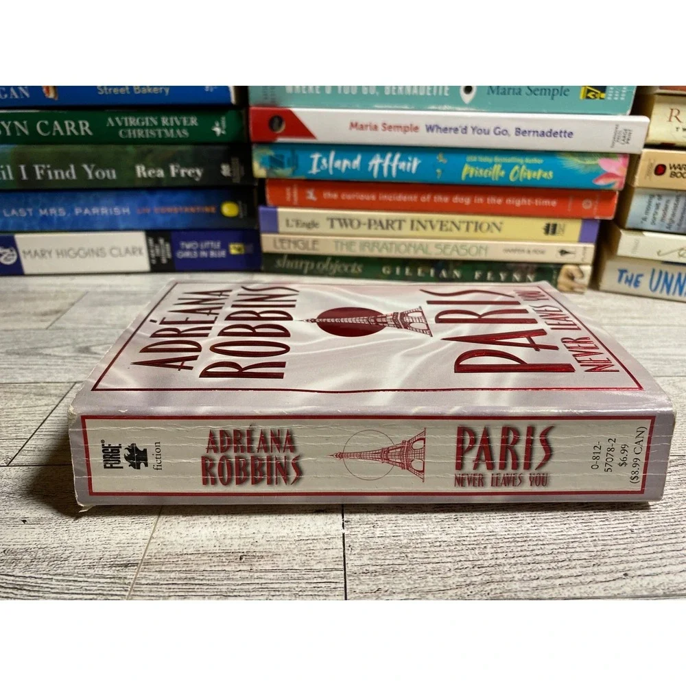 Paris Never Leaves You Adreana Robbins 2000 Paperback Novel Dual‑timeline story‎